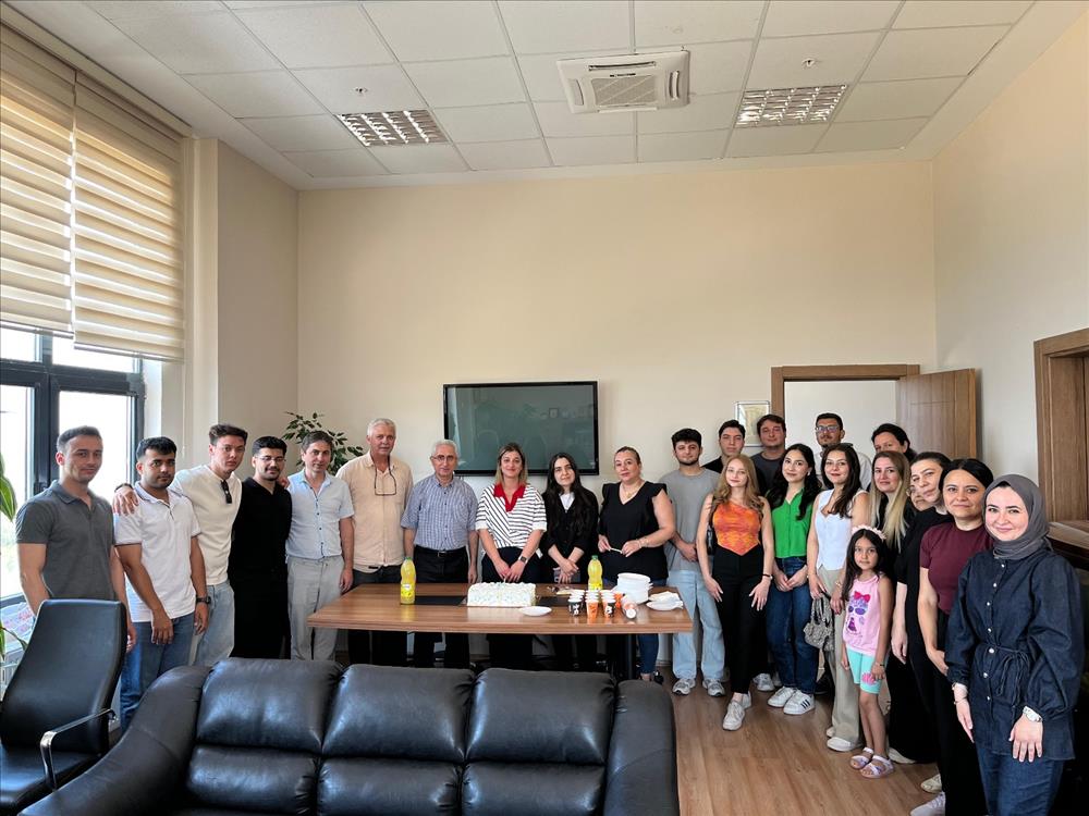 İŞKUR Programı Kapsamında Görev Yapan Öğrencilerimize Veda Ettik
