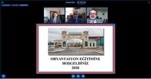 ÜNİVERSİTEMİZDE ORYANTASYON EĞİTİMİ DÜZENLENDİ