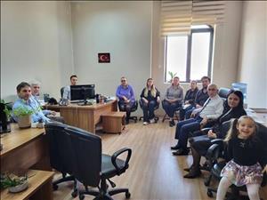 Başkanlığımızdan  Personelimize Taziye Ziyareti