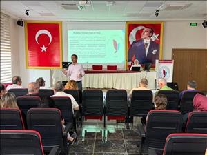 Üniversitemiz İdari Personeline yönelik “Etik Davranış İlkeleri” Eğitimi Gerçekleştirildi